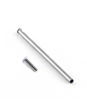 Press-rivet watch bar