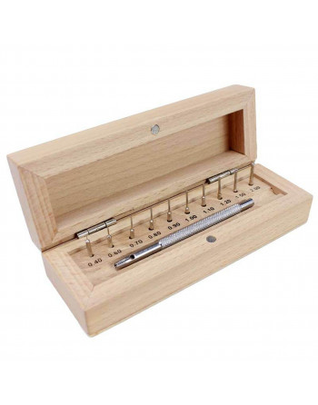 Extrator manual profissional, 10 pontas Ø 0,4–2 mm