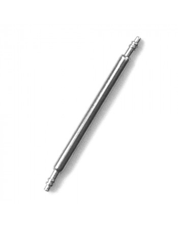 Double-groove stainless steel watch spring bar